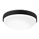 Helios 12W LED Dimmable Ceiling Fan Light Kit Black / Warm White - LH16BL