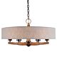 Woodall 6 Light Chandelier Dark Bronze - 21331