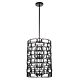 Becton 6 Light Pendant Matt Black - 21531