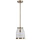 Crossley 1 Light Pendant Antique Brass - 22187