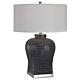 Akello Table Lamp Dark Charcoal - 26386-1