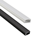 ALUMINIUM PROFILE, WITH PMMA OPAL MATTE DIFF 3M/PC VB-ALP002-R-3M