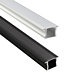 ALUMINUM PROFILE WITH PMMA OPAL MATTE DIFF 2M/PC VB-ALP003-R-2M