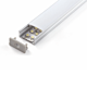 ALUMINUM PROFILE WITH PMMA OPAL MATTE DIFF 1M/PC VB-ALP014-1M