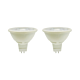 ECO 6W LED MR16 LAMPS 4K 60 DEG TWIN PK NON DIM VBEL-MR16-TB-4K