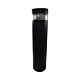 8W LED BOLLARD BLK IP54 3K OSRAM 165X800MM VBLBO-300-4-30