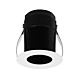 1-3W LED D/L 24DEG WHT TRIM 3000K -MUST ADD DRIVER VBLDL-370-1-30