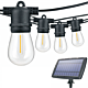 SET OF 15PCS SOLAR POWERED FESTOON LIGHTS 3000K VBLSP-FEST-3K