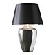 Manhattan Large Urn Ceramic Table Lamp Silver - KITZAF11168