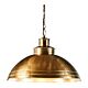 Sheldon Iron Shallow Dome Pendant Antique Brass - ZAF10218BR