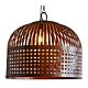 Esch Woven Iron Strips Pendant Medium Antique Rust - ZAF10336RU