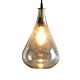 Lustre Teardrop 1 Light Stone Effect Glass Pendant Pale Green - ZAF10342